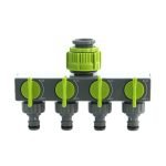 4-cestný záhradný rozdeľovač 1" 3/4" 1/2"
