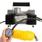 Kéthengeres autókompresszor 150 PSI 12V 275W