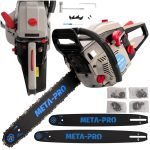 Nastaviteľná benzínová píla 45 cm3 1700W 405 mm - 455 mm