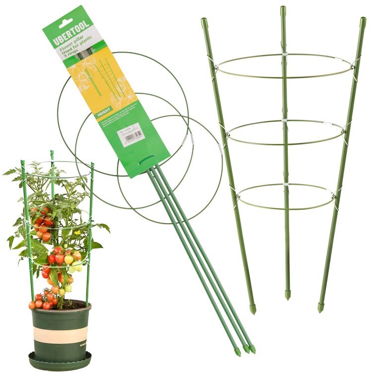 PODPERA NA RASTLINY 60 CM OKRÚHLE TYČE 3 ks