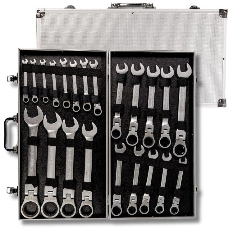 SADA OTVORENÝCH KĽÚČOV 6 mm - 32 mm