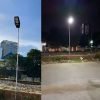 SMD SOLÁRNE LED POULIČNÉ LAMPY SO SENZOROM POHYBU A SÚMRAKU