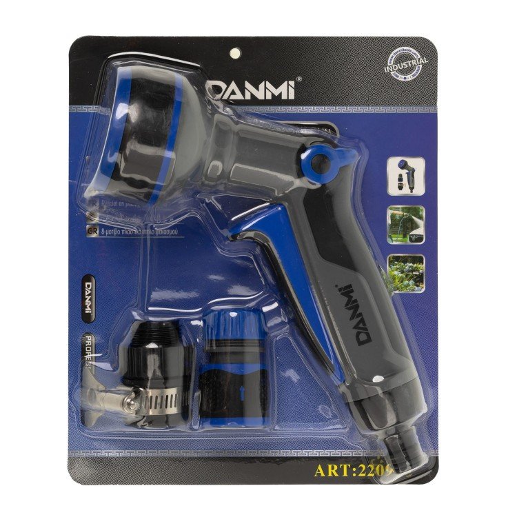 ZÁHRADNÁ HADICA STRIEKACIA PIŠTOĽ S 8 REŽIMMI