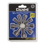 Pneumatikus dugókulcs készlet 1/2" (9 részes)