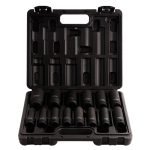 Gépi dugókulcs készlet 1/2" 14 részes (10-27 mm)